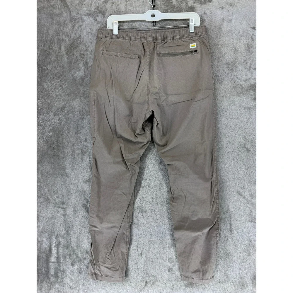 Vuori Ripstop Climber Pant Mens Large V412 Dark Oregano Tapered EUC